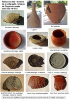 12 témoignages du passé gallo-romain de Cognin parmi 13300 objets exhumés entre 1969 et 1976