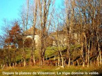 Traces de romans et d'histoire. Le lieu-dit "La Vigie" à Cognin, où, dans son roman, Henry Bordeaux situe une partie de l'action du roman "Les Roquevillard".