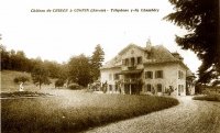 Le château de Chiron (aujourd'hui disparu), à Cognin, a servi de cadre au tournage du film de Jean Dréville, "Les Roquevillard", en 1943(un film muet de Julien Duvivier avait été tourné en un autre lieu en 1922).