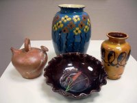 Quelques spécimens de la poterie Schlibs.