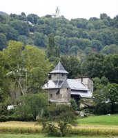 Automne 2017. Le château de Villeneuve et son toit tout neuf