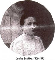 Louise Thonon, épouse Schlibs, qui dirigea la poterie de 1854 à 1870.